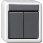 GIRA - GGI516230 PS.AB 2X 2 PUNTI KNX SOPRA INT. PROT.AC.