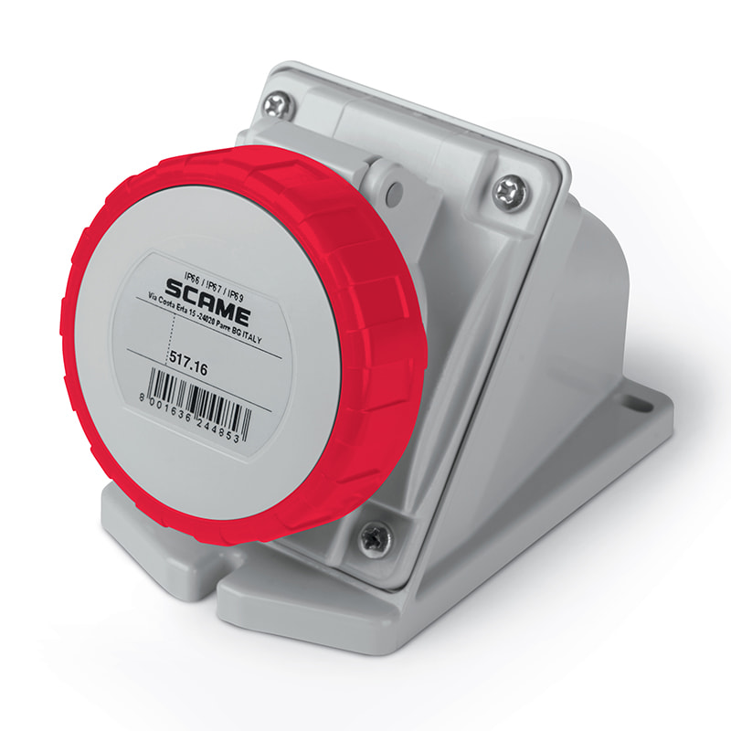 SCAME PARRE SPA - SCA517.1658 PRESA PAR.C/INC.2P+T 16A 67 9H