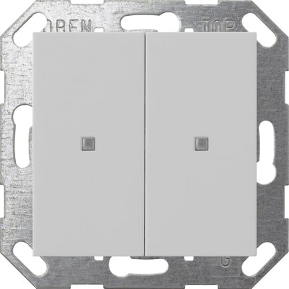 GIRA - GGI5173015 PULS. BIL. 2-M ONEKNX SYSTEM 55 GRIGIO O