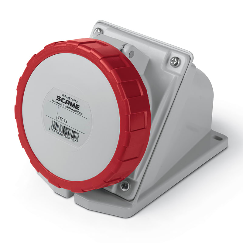 SCAME PARRE SPA - SCA517.3258 PRESA PAR.C/INC.2P+T 32A 67 9H