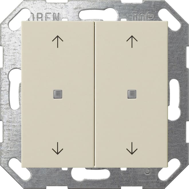 GIRA - GIR517401 PS. BIL. 2-M FRECCE ONEKNX SYSTEM 55 BIA