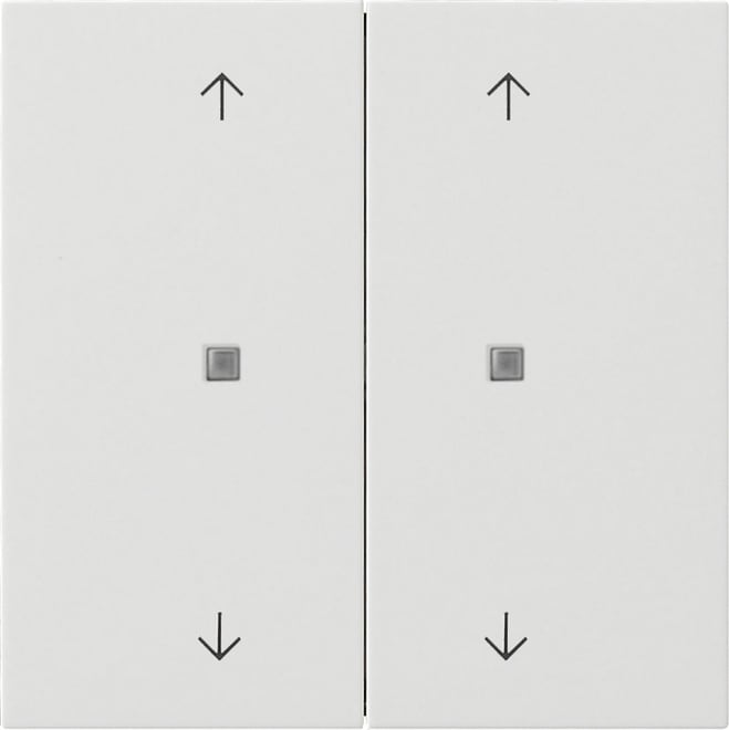 GIRA - GIR5174112 PS. BIL. 2-M FRECCE ONEKNX GIRA F100 BNC