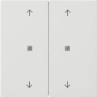 GIRA - GIR5174112 PULS. BIL. 2-M FRECCE ONEKNX GIRA F100 B