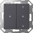 GIRA - GGI517528 PULS. BIL. 2-M N.STAMP./FRECCE ONEKNX