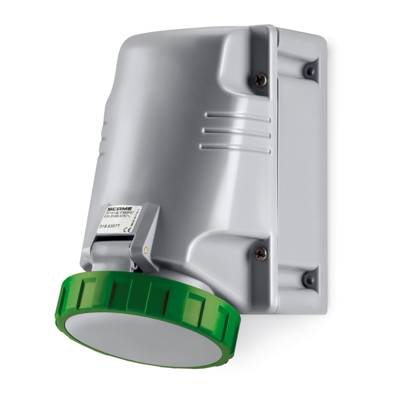 SCAME PARRE SPA - SCA518.125561T PRESA PARETE 3P+T IP66/IP67 125A 10H