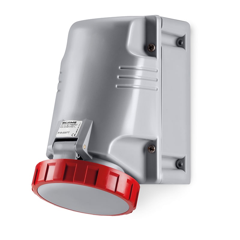 SCAME PARRE SPA - SCA518.125574T PRESA PARETE 3P+N+T IP66/IP67 125A 3H