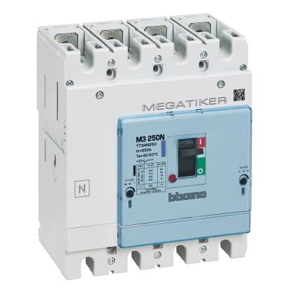 BTICINO - BTIT734N160 MEGATIKER M3 250 TM 4P 160A 50KA