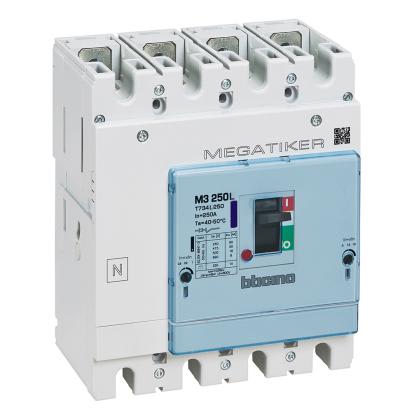BTICINO - BTIT734L250 MEGATIKER M3 250 TM 4P 250A 100KA