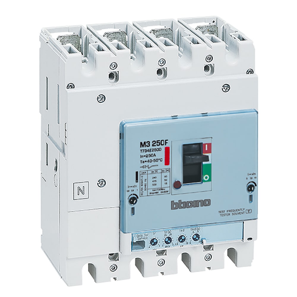 BTICINO - BTIT734F250EB MEGATIKER M3 250 ELE S1 4P 250A 36KA