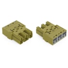 WAGO ITALIA SRL - WAG770-273/073-000 SPINA 3 POLI COD B 4,00 MMQ VERDE CHIARO