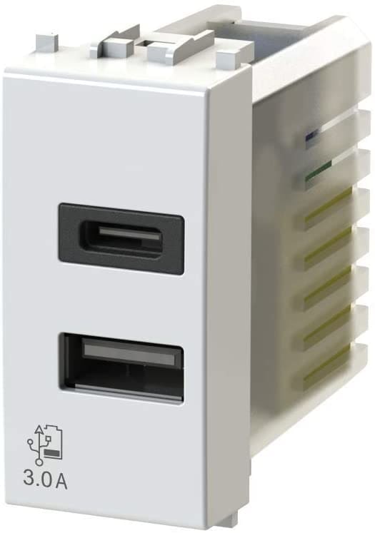 4 BOX SRL - 4BX4B.V14.USB.30 USB 3.0 VIMAR PLANA BIANCA