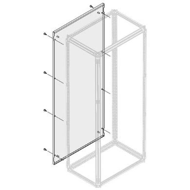 ABB SPA - ABBPPRB2020 PAN. ESTERNO IP30/40 DX H=2000 L=625MM