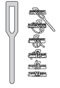 SEM - SEM5235/1 FASCETTA DI ZINCO L = 350 MM.
