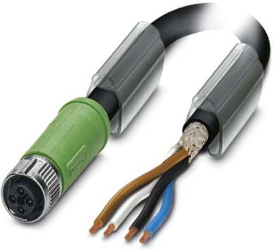 PHOENIX CONTACT - PHC1424115 SAC-4P-10,0-PUR/M12FST SH CAVO POWER