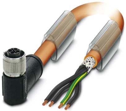 PHOENIX CONTACT - PHC1424101 SAC-4P- 3,0-PUR/M12FRS PE SH CAVO POWER
