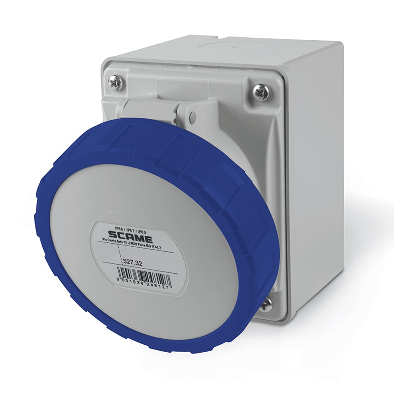 SCAME PARRE SPA - SCA527.3254 PRESA PAR.C/DIR.3P+T 32A 67 9H
