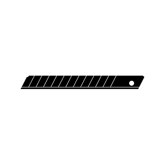 ABC TOOLS SPA - ABCC52849025 10 LAME A 7 SETT. LARGH. 25 MM