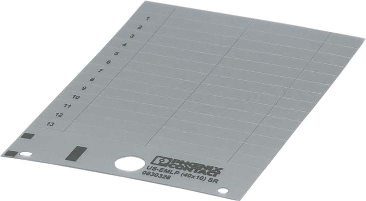 PHOENIX CONTACT - PHC0828892 US-EMLP (27X12,5) SR SIGLATURE UNISHEET