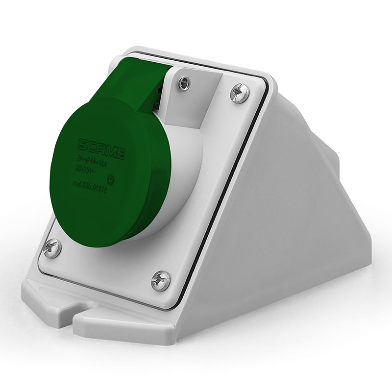 SCAME PARRE SPA - SCA530.016114 PRESA PARETE C/INCL.2P 16A <50V 3H IP44