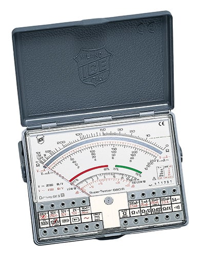 MELCHIONI SPA - MEM530134502 MULTIMETRO ANALOGICO PROFESSIONALE CON B