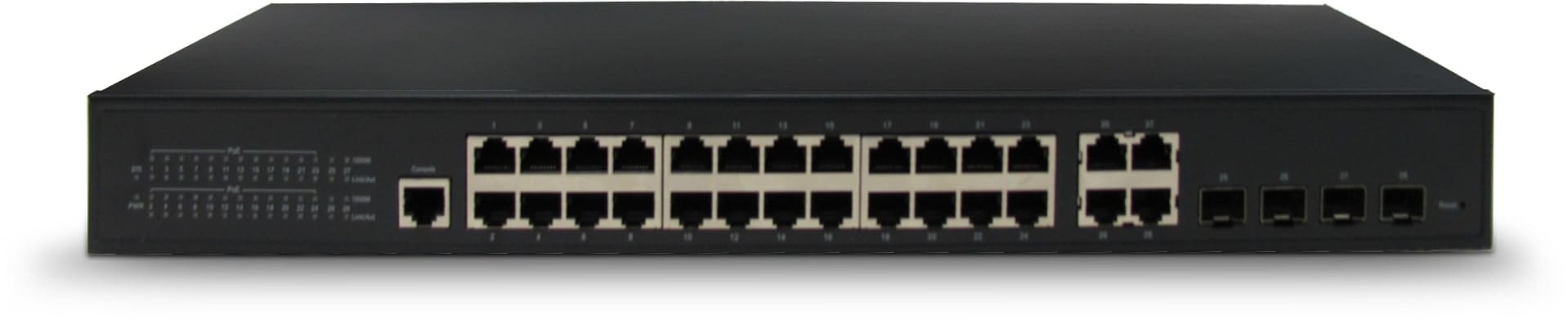 IESS SRL - EAA53049 SWITCH MANAGED 24 PORTE POE 4 FIBRA 400W