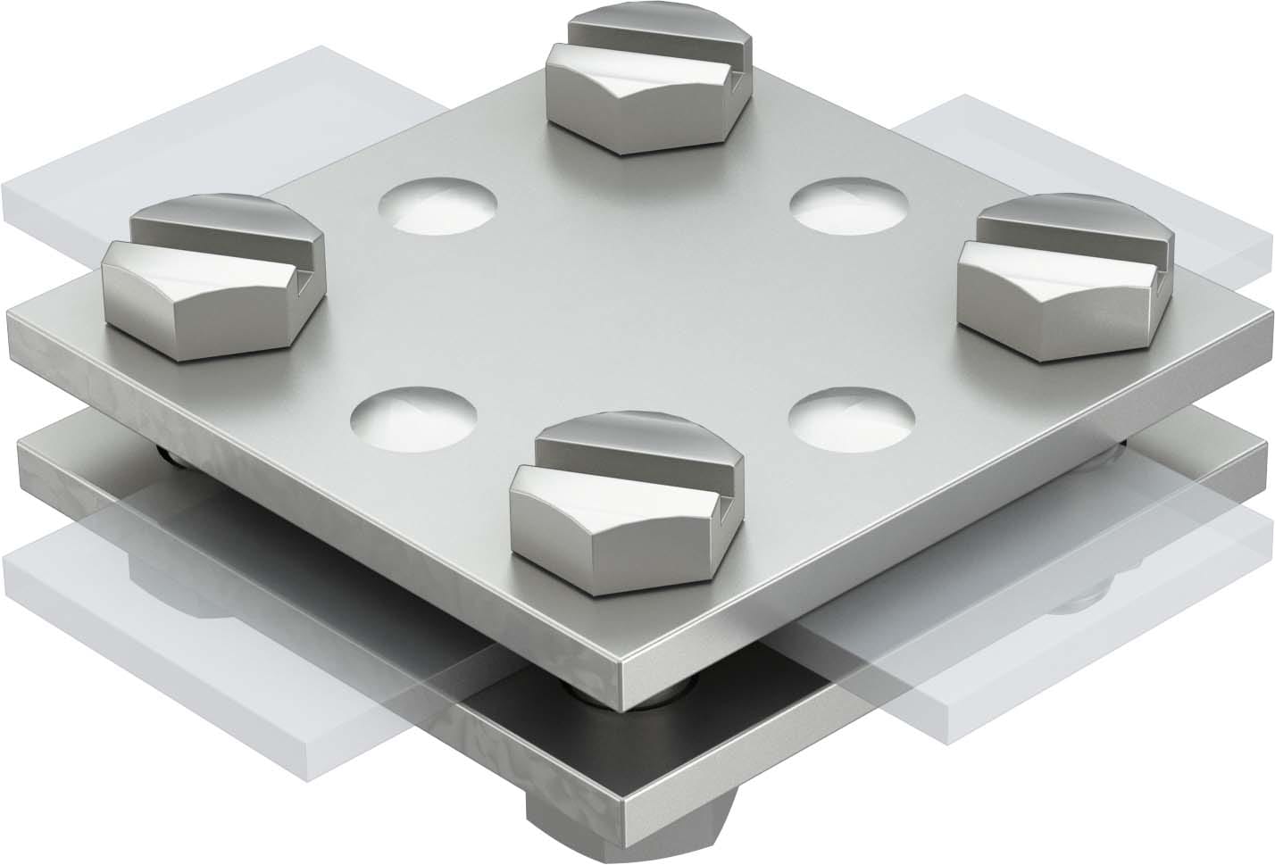 OBO BETTERMANN - OBO5314659 256 A-DIN 30 V4A MORSETTO A CROCE