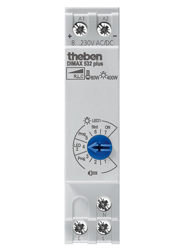 THEBEN SRL - THE5320001 DIMAX 532 PLUS - DIMMER DA B.DIN PER LE