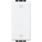 BTICINO - BTIN4037N LL - PULSANTE DOPPIO INTERBLOCCATO BIANC