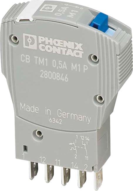 PHOENIX CONTACT - PHC2800846 CB TM1 0.5A M1 P INTERR.MAGNETOTERM. 1P