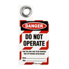 BRADY ITALIA - MOD105723 PADLOCK TAG-D-DO NOT OPERATE.. - 1 TAG
