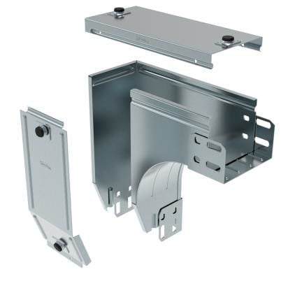 LEGRAND - LEGAZ100C P31-CURVA DX VAR. PIANO DISCESA 100X75 C