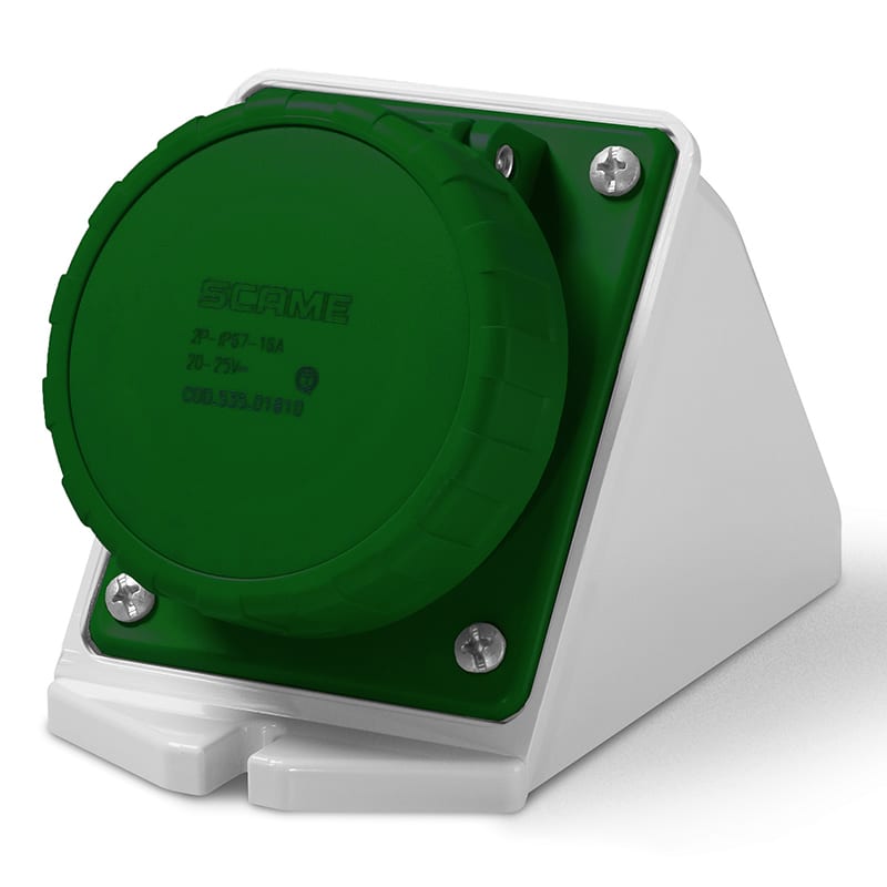 SCAME PARRE SPA - SCA535.032132 PRESA PARETE C/INCL.3P 32A <50V 2H IP67