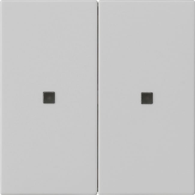 GIRA - GIR5362015 S3000 PANN.COMANDO 2X SYSTEM 55 GRIGIO O