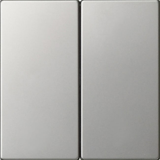GIRA - GGI5362600 S3000 PANN.COMANDO 2X SYSTEM 55 ACCIAIO