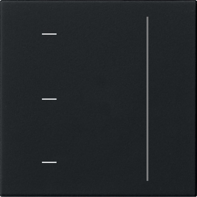GIRA - GIR5365005 PNL.TATTILE S3000 SYSTEM 55 NERO O