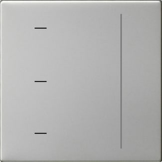 GIRA - GGI5365600 PNL.TATTILE S3000 SYSTEM 55 ACCIAIO INOX