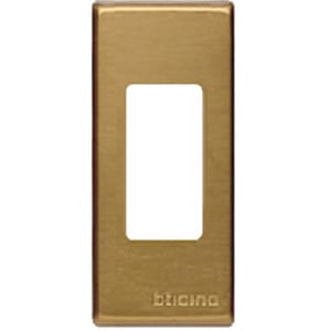 BTICINO - BTI5367/1B MAGIC - PLACCA VERTICALE A 1 POSTO BRONZ