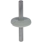 DEHN ITALIA SPA - DEH276056 Anello di prot. contro stillicidio PA gr igio fessurato D 37mm H 4,7mm foro 7,5mm