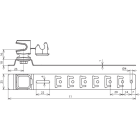 DEHN ITALIA SPA - DEH204921 STAFFA PORTAF.X TETTI UNISNAP INOX/PMAR.