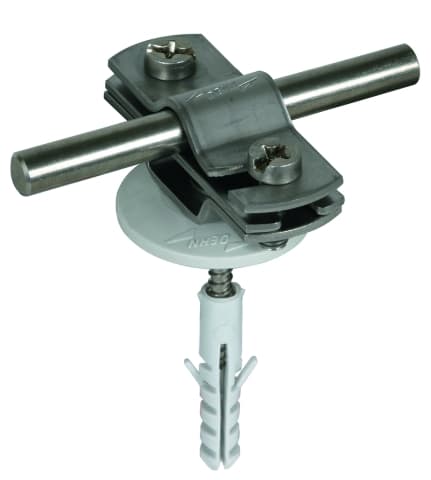 DEHN ITALIA SPA - DEH286819 STAFFA PORTAFILO CON CAVALLOTTO INOX