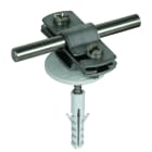 DEHN ITALIA SPA - DEH286819 STAFFA PORTAFILO CON CAVALLOTTO INOX