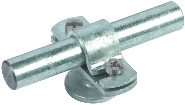 DEHN ITALIA SPA - DEH275116 Staffa portaasta con cavallotto in Zama con filetto int. M8 per Td 16mm Fe