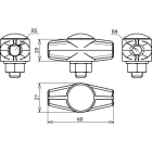 DEHN ITALIA SPA - DEH463010 MORSETTO DI SEZIONAMENTO ES