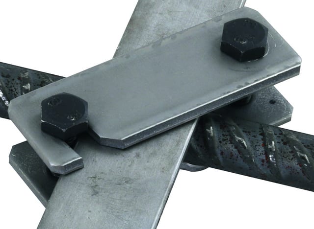 DEHN ITALIA SPA - DEH308062 Morsetto SV Fe/nero per Td 6-28/Pt 30mm