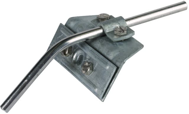 DEHN ITALIA SPA - DEH343000 Morsetto per griglia fermaneve Fe/tZn se rraggio 3-13mm e cavallotto per Td 7-10m m