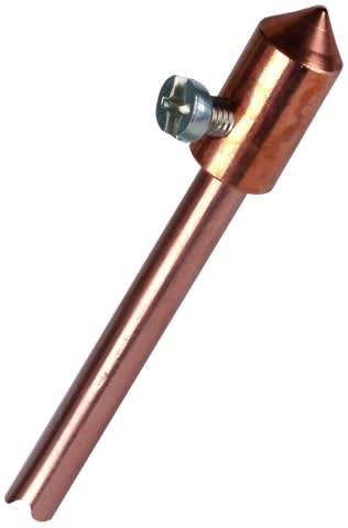 DEHN ITALIA SPA - DEH110017 PUNTA DI CAPT.D14MM L29MM OTTONE/GAL CU