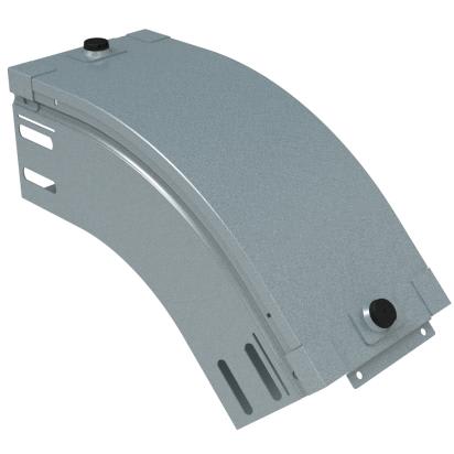 LEGRAND - LEGAQ150L P31-CURVA IN DISCESA 45D 150X75 INOX 316