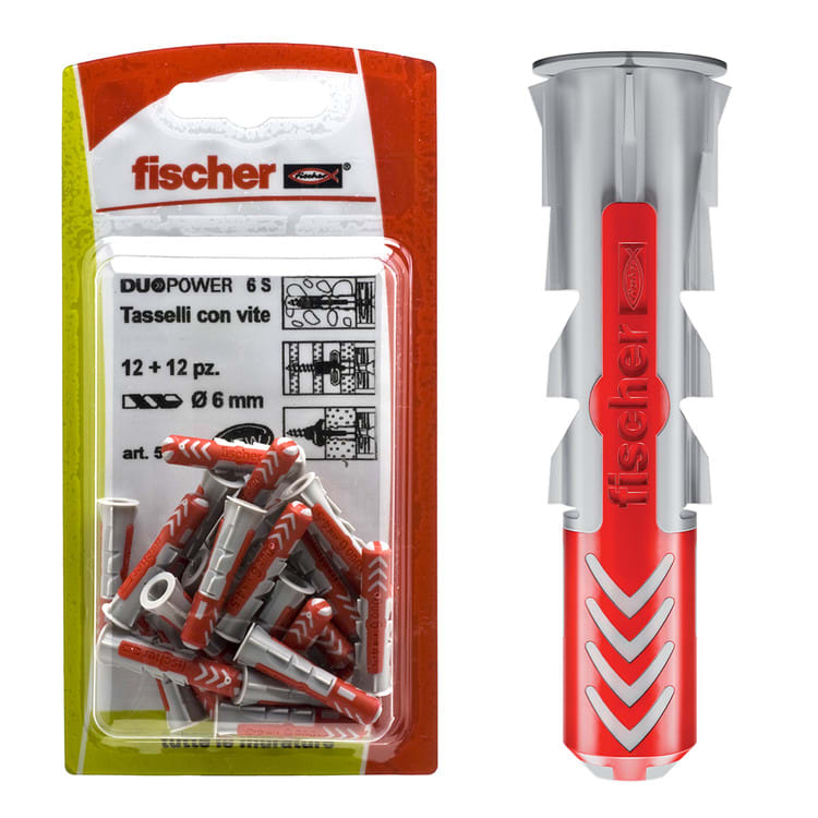 FISCHER ITALIA - FIS00537619 DUOPOWER 8X40 K TASSELLO