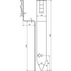 DEHN ITALIA SPA - DEH290001 DISTANZIATORE FE/TZN ESECUZIONE ANGOLATA