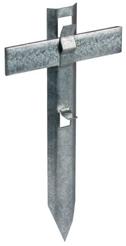 DEHN ITALIA SPA - DEH290002 Distanziatore Fe/tZn esecuzione diritta L 280mm per Td 8-10mm Pt - 40mm